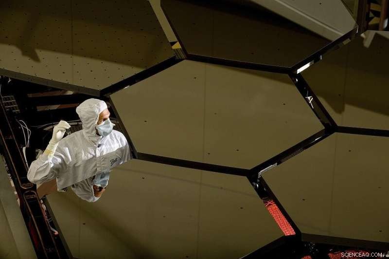 Micrometeorite Impact on James Webb Telescope s Mirror Now Visible