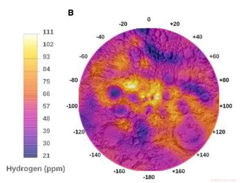 Scientists Unveil First Complete Global Map of Lunar Hydrogen