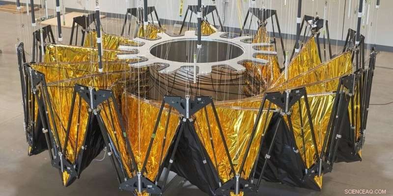 Origami-Inspired Engineering Solves Modern Aerospace Starshade Deployment