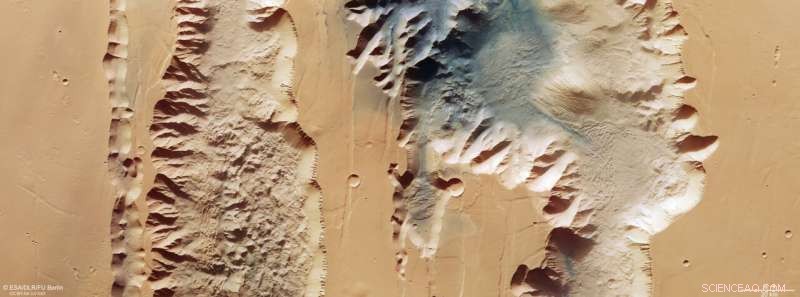 ESA’s Mars Express Sheds Light on Valles Marineris’ Deep Chasm