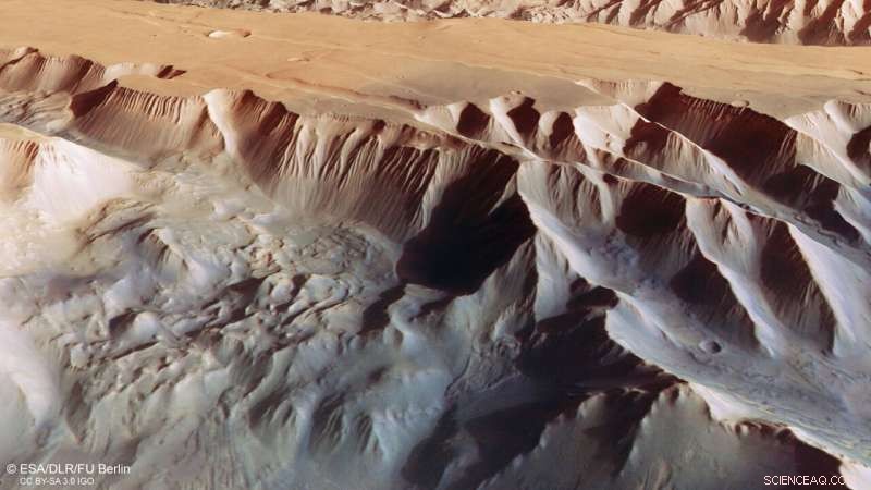 ESA’s Mars Express Sheds Light on Valles Marineris’ Deep Chasm