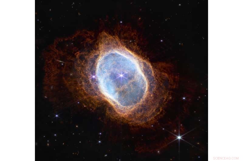 NASA Unveils Stunning Mid‑Infrared Images of the Southern Ring Nebula