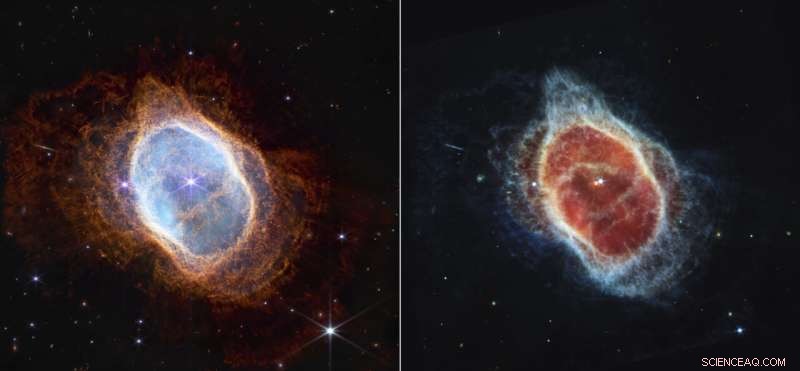 NASA Unveils Stunning Mid‑Infrared Images of the Southern Ring Nebula