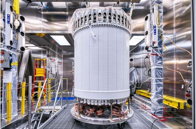 LZ Dark Matter Detector Successfully Commences Operations Underground at SURF