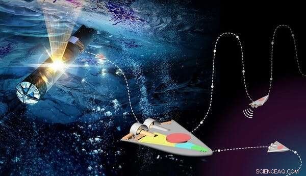 NASA Eyes Miniature Swimming Robots to Explore Ocean Worlds in the Solar System