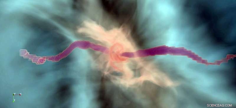 First 3D Simulation Shows Wobbling Collapsar Jets Cause Flickering Gamma-Ray Bursts