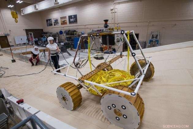 NASA Prepares Lunar Rover to Explore Ice and Water at the Moon s South Pole