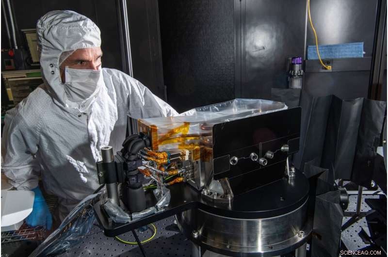SPEXone Aerosol Instrument Installed on NASA’s PACE Climate Satellite