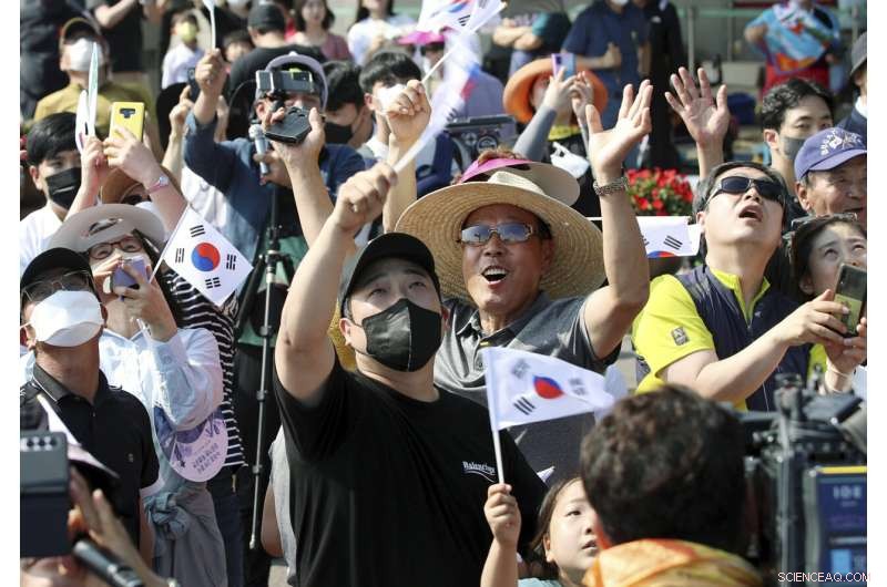 South Korea Successfully Launches First Satellite Using Indigenous Nuri Rocket