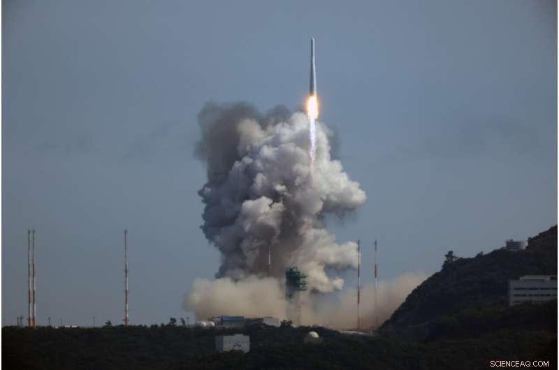 South Korea Successfully Launches First Satellite Using Indigenous Nuri Rocket