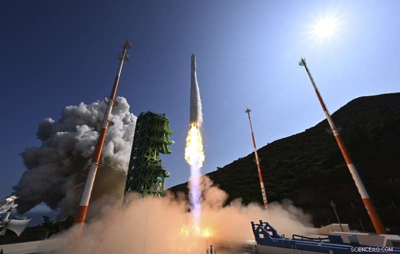South Korea Successfully Launches First Satellite Using Indigenous Nuri Rocket