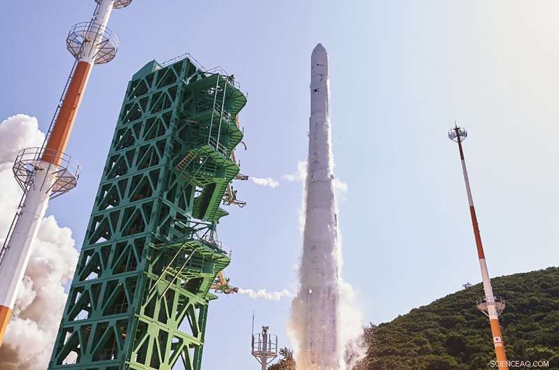 South Korea Successfully Launches First Satellite Using Indigenous Nuri Rocket
