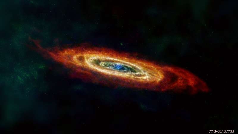 Retired Space Telescope Data Reveals Hidden Features in Nearby Galaxies