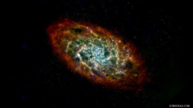 Retired Space Telescope Data Reveals Hidden Features in Nearby Galaxies