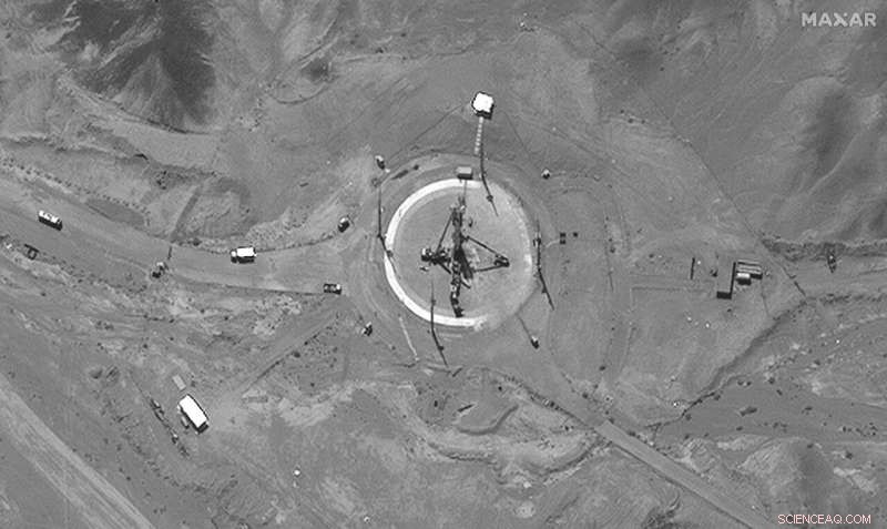 Iran Announces Upcoming Rocket Launch as Satellite Images Reveal Preparations