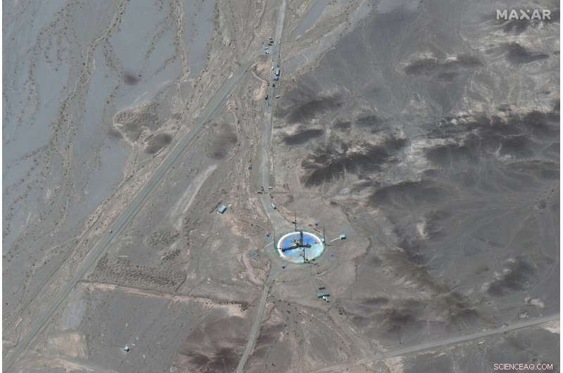 Satellite Images Reveal Iran s Preparations for Space Launch at Imam Khomeini Space Center