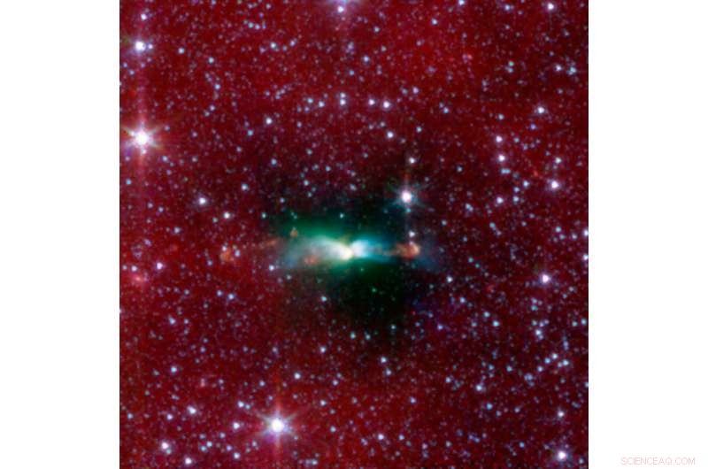 Young Protostar in L483 Reveals Powerful Outflow Through Dusty Nebula