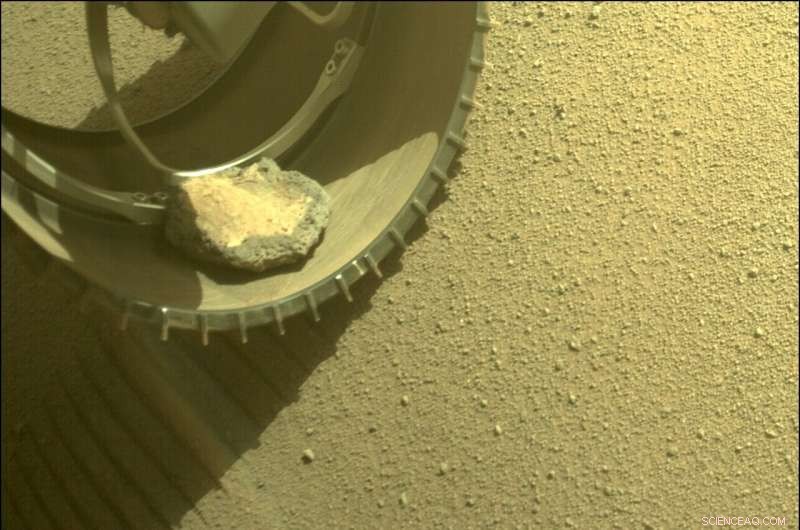 Perseverance Rover s Unexpected Companion: A Rock on Mars