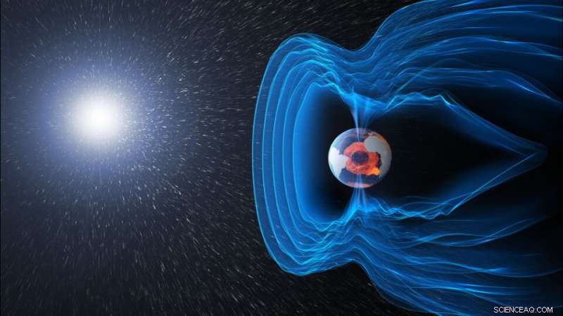Study Shows Earth’s Magnetic Poles Unlikely to Flip Soon