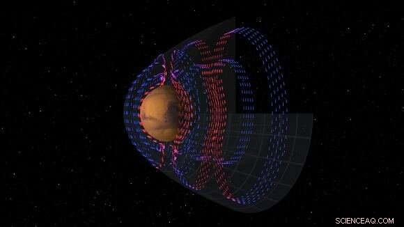 Optimal Radiation Shielding Solutions for Mars Surface Missions