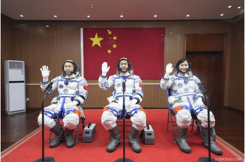 China Launches Shenzhou 14 Mission to Finalize Space Station Assembly