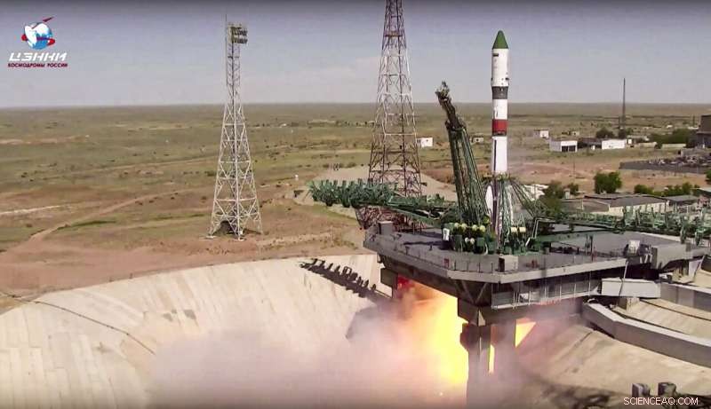 Russian Supply Ship Successfully Arrives at the International Space Station