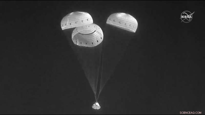 Boeing Starliner Capsule Completes Successful Return to Earth After Test Flight