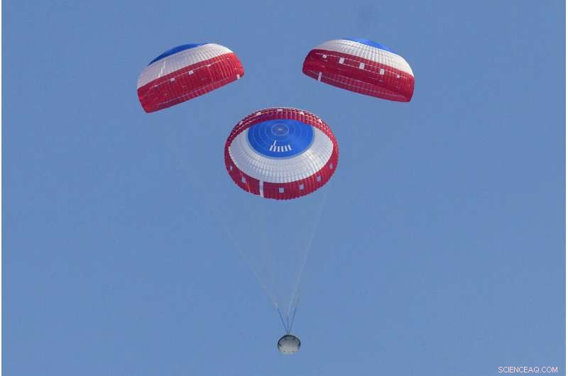 Boeing Starliner Capsule Completes Successful Return to Earth After Test Flight