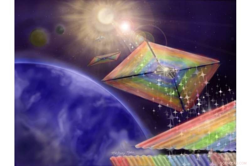 NASA-Backed Diffractive Solar Sail: Pioneering Missions to Solar Polar Orbits
