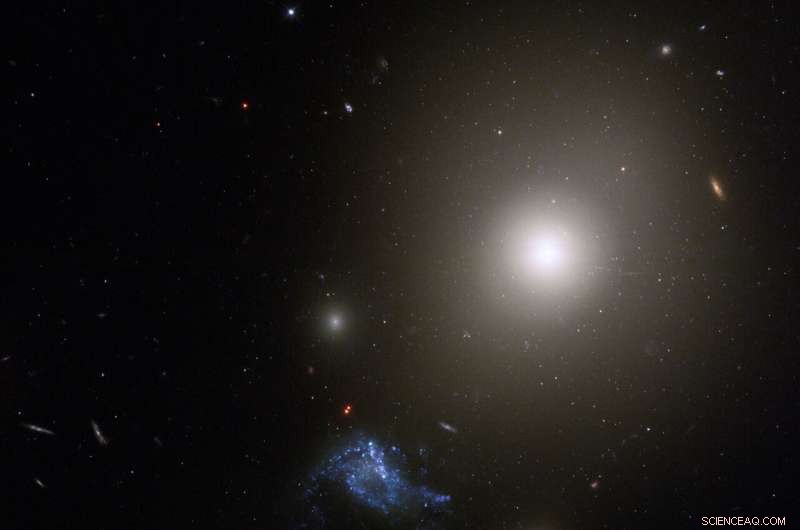 Hubble Image Reveals NGC 541 Fueling Star Formation in Irregular Minkowski’s Object