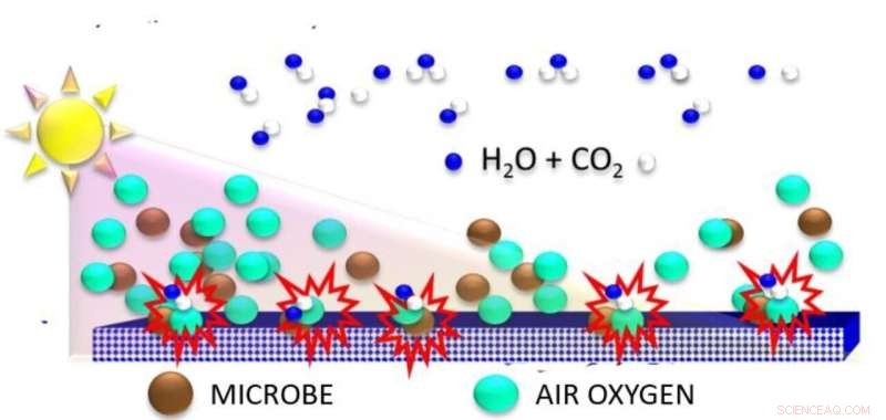 Innovative Self‑Cleaning Surfaces for Spacecraft to Neutralize Microbial Threats