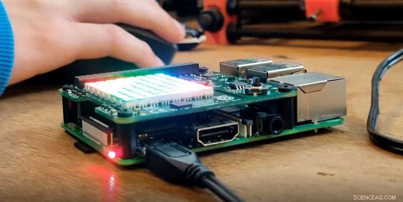 High School Students Measure Earth s Magnetic Field from the ISS with Raspberry Pi