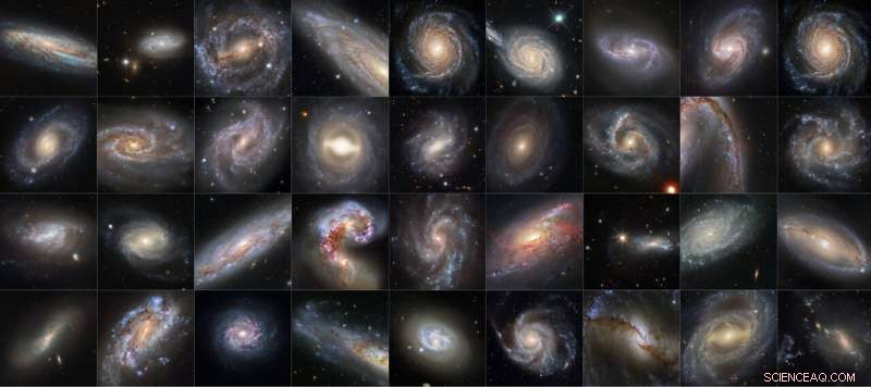 Hubble’s Stunning Collection of Supernova Host Galaxies Unveils Cosmic Distances