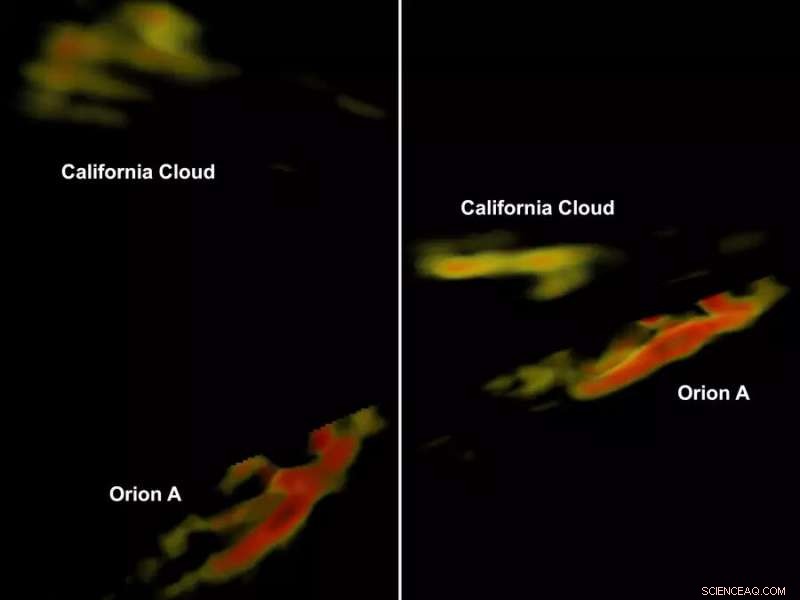 3D Reconstruction Uncovers Star-Forming Secrets of California and Orion A Dust Clouds