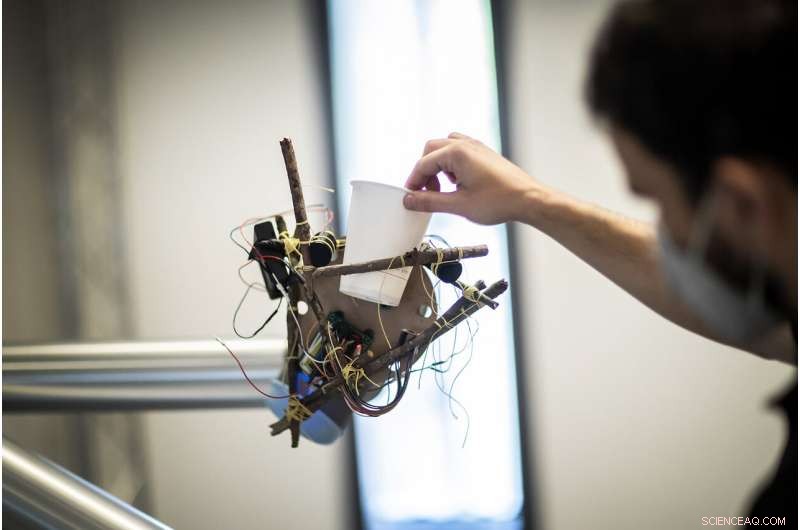 StickBot: A Lightweight Robotic Walker Powered by Simple Stick Legs