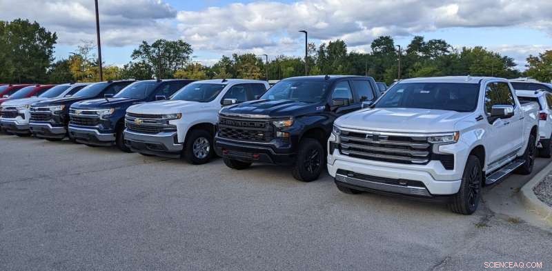 The Impact of Rising Gasoline Truck Sales on Electric Vehicle Carbon Reduction Goals