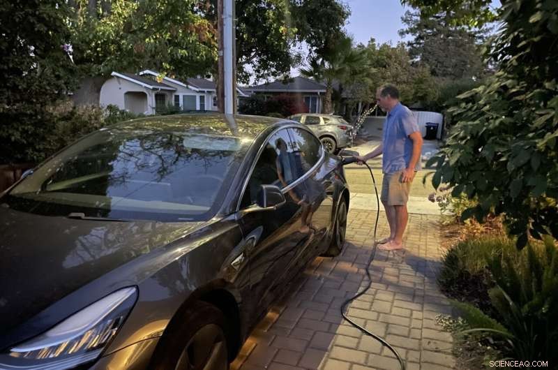 Stanford Study Reveals Nighttime Home EV Charging May Overload Power Grids