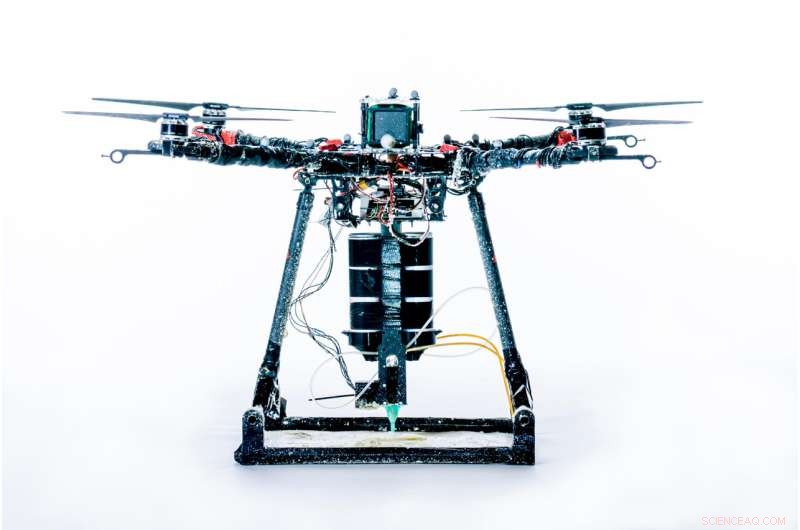 Bee‑Inspired 3D‑Printing Drones Build and Repair Structures Mid‑Flight