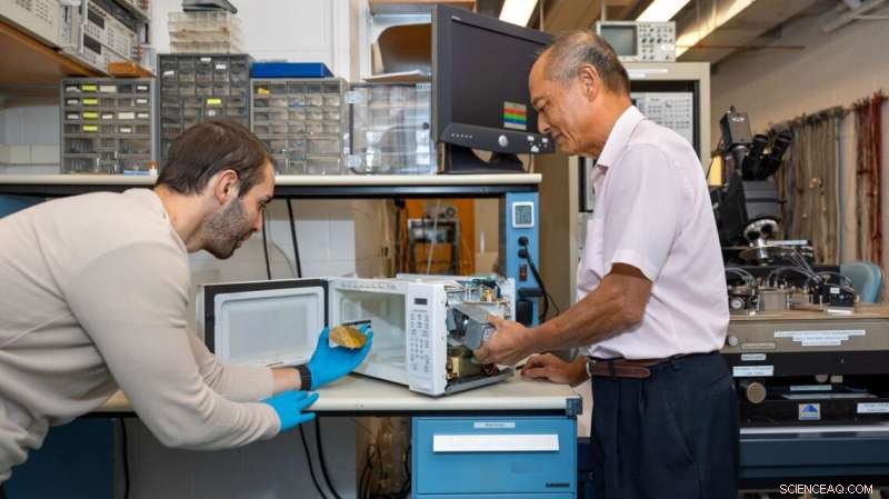 Cornell Professor Turns Household Microwave into Semiconductor Production Lab