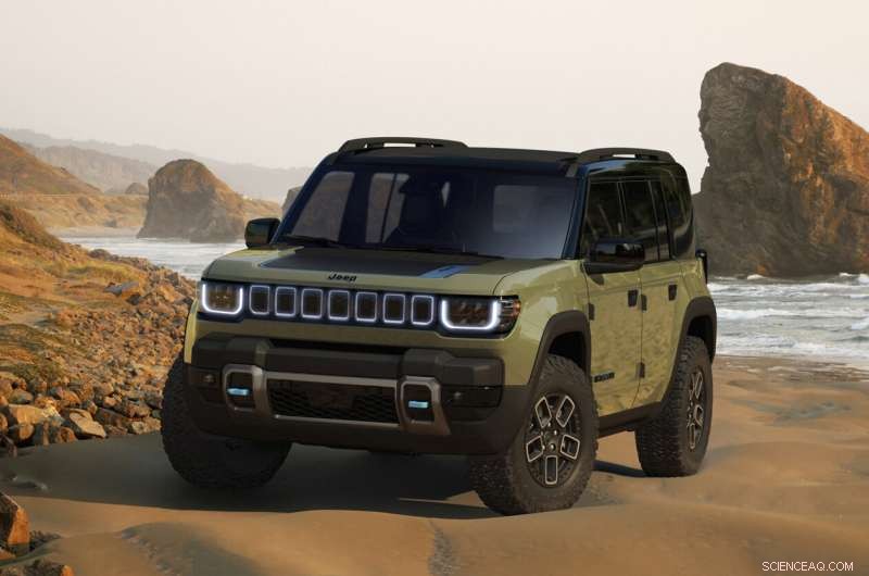 Jeep Debuts First All-Electric SUVs for North America and Europe