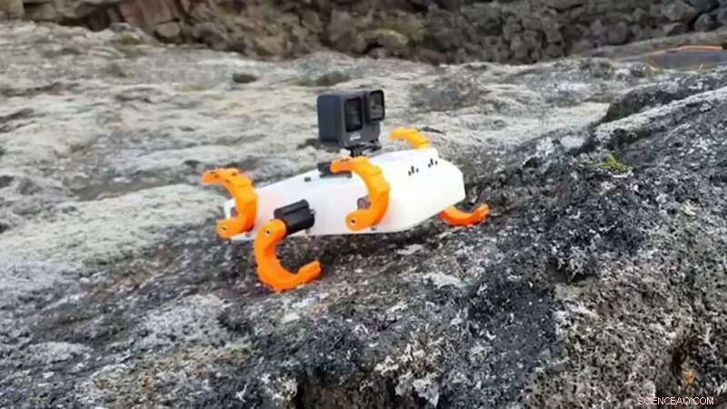 C-Shaped Wheels Enable Lunar Rover to Traverse Challenging Terrain with Ease