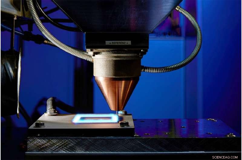 Revolutionizing Additive Manufacturing: Hybrid Laser-Arc Collars Merge Shielding Gas Welding with Laser Deposition