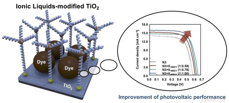 Enhancing Dye‑Sensitized Solar Cell Efficiency by Preventing Dye Aggregation with Molten Salt Treatments