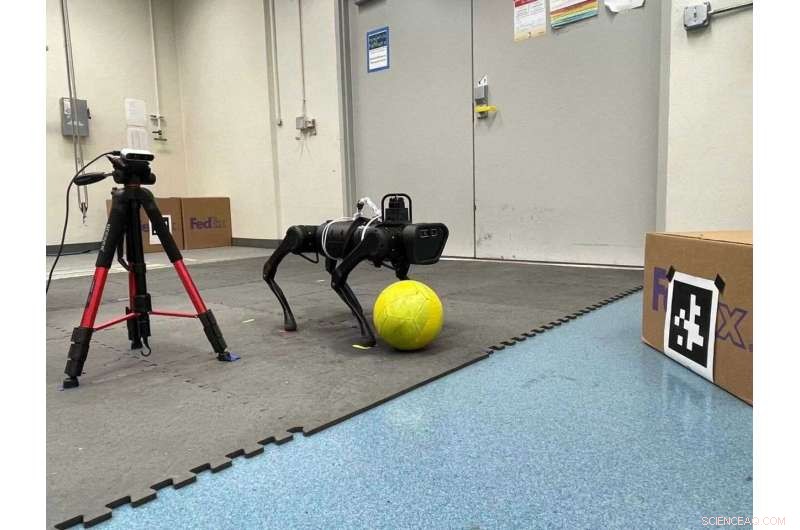 Reinforcement Learning Enhances Quadruped Soccer Robot Shooting Precision