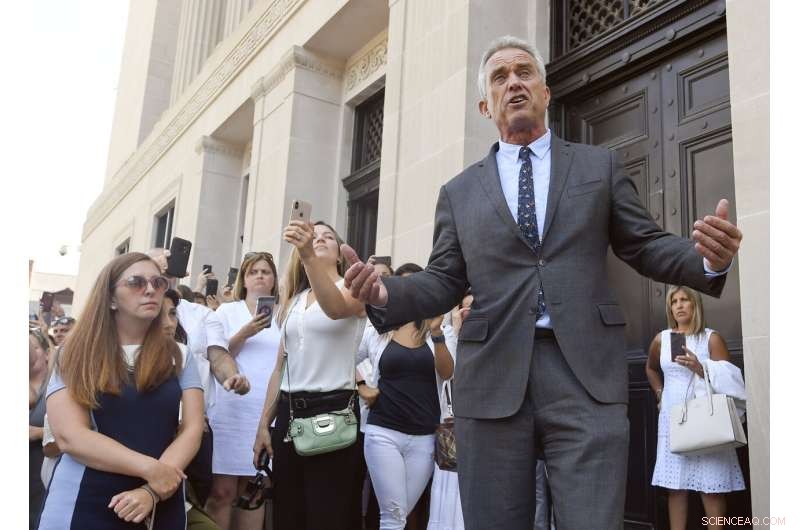 RFK Jr. Calls for Religious Vaccine Exemptions; Instagram & Facebook Suspend Children s Health Defense