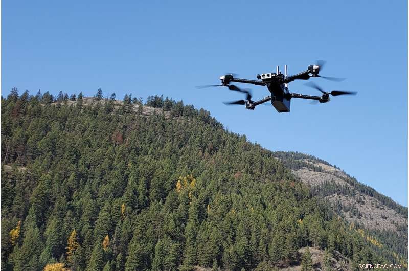 Oak Ridge Lab’s Drone-Based Thermal Sensors Detect Hidden Wildfires