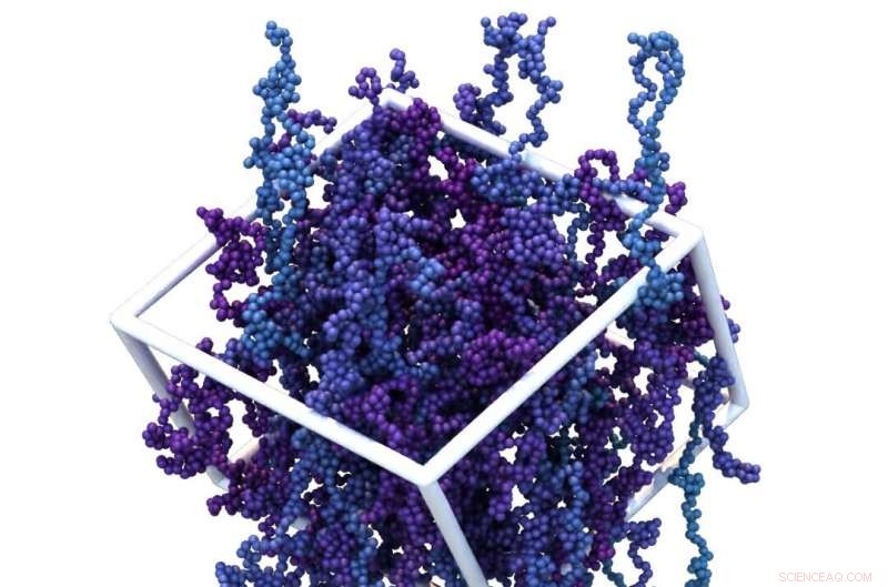 Molecular Simulations Reveal Dynamics of Self-Assembling Associating Polymers