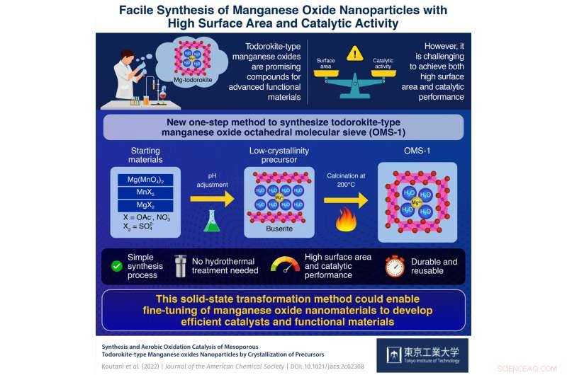 Engineering High-Quality Manganese Oxide Catalysts with Maximized Surface Areas