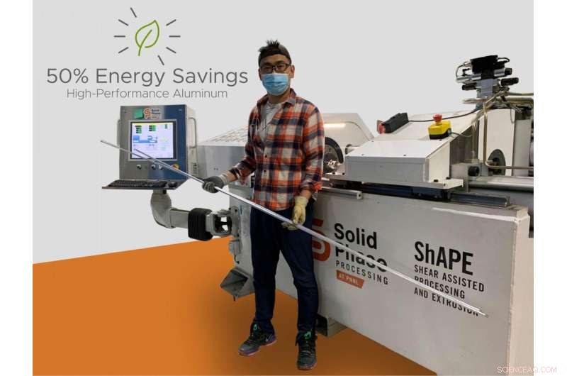 Aluminum Alloy Production Cuts Energy Use by 50% with New ShAPE Machine