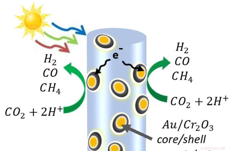 Solar-Driven CO₂ and Water Conversion Produces Fuel and Chemical Feedstocks
